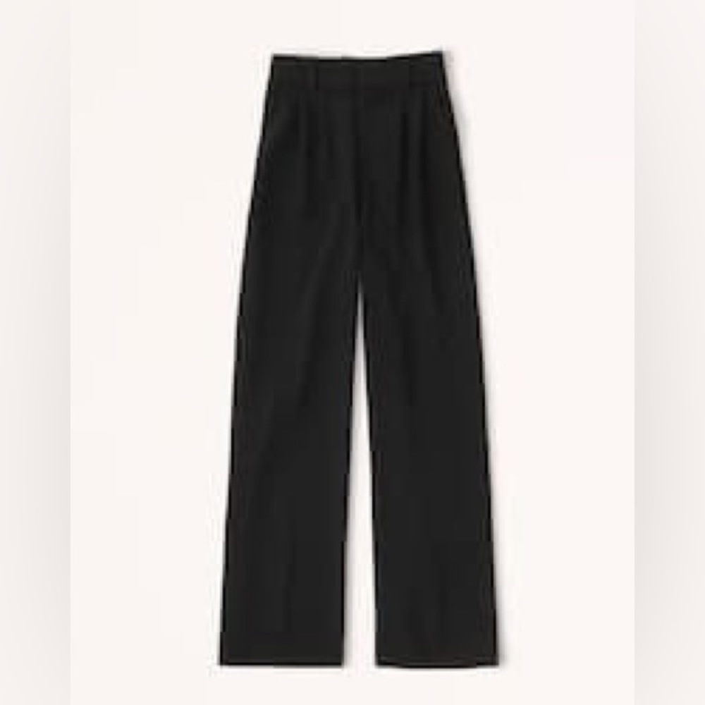 Abercrombie & Fitch Tailored Wide Leg Pant